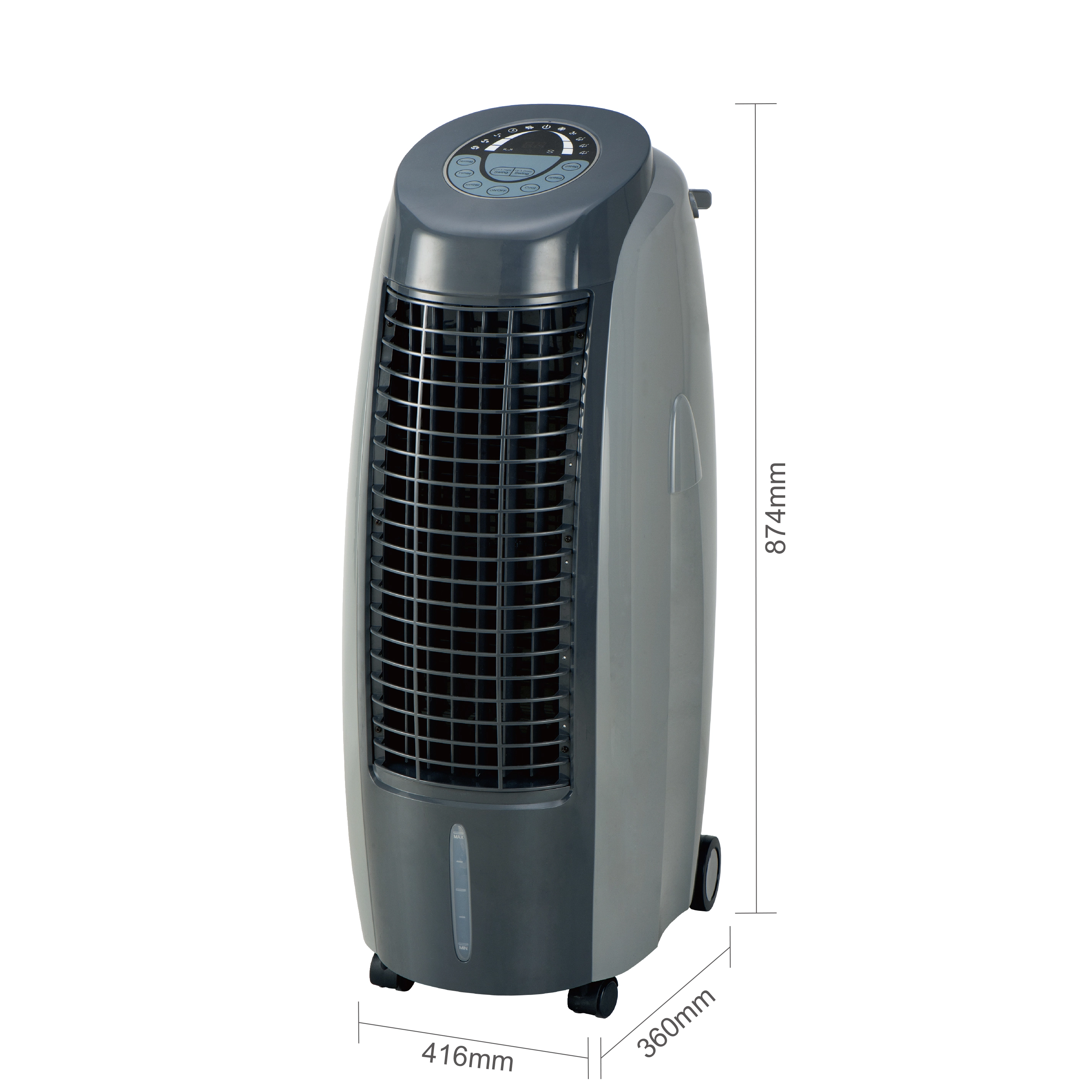 Máy làm mát không khí gia đình tiện lợi thổi trong nhà 15L